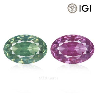 Natural Alexandrite Oval 2.54 ct 