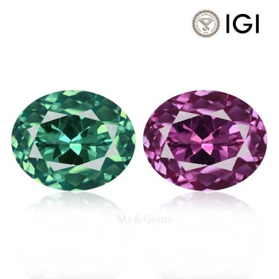 Natural Alexandrite Oval 1.03 ct / size 6.1x5x4.2 MM 