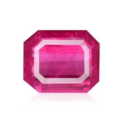 Natural Ruby Lite Octagon 2.88 ct / size 9.5x8x4.6 MM 