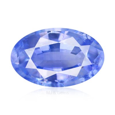Natural Kashmir Blue Sapphire Oval 0.48 ct / size 5.5x3.5x2.5 MM 