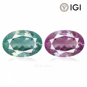 Natural Alexandrite Oval 1.00 ct 